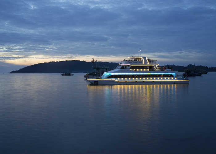 Malesia auringonlasku