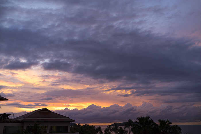 Malesia auringonlasku