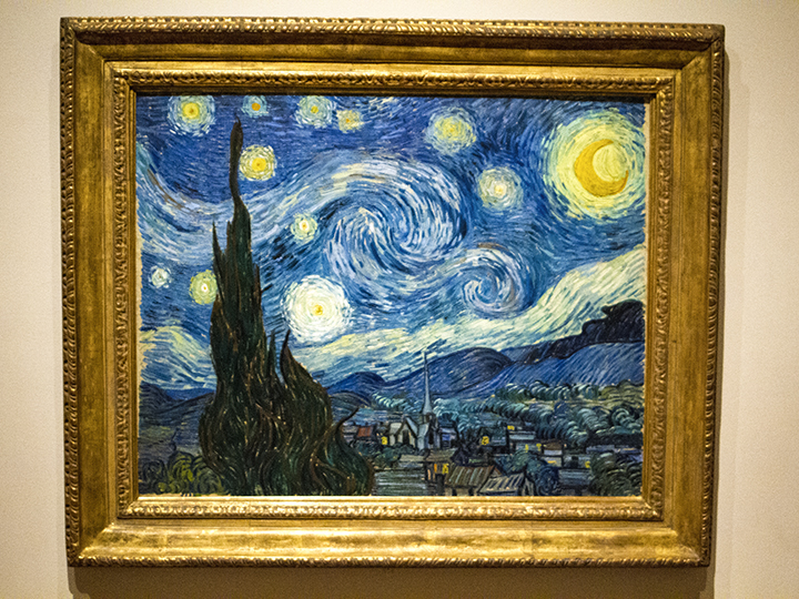 Vincent Van Gogh Tähtikirkas yö